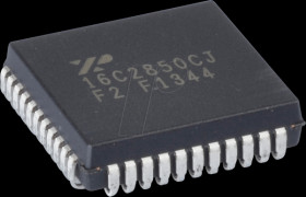 XR16C2850CJ-F Bus controller, internal oscillator, PLCC-44