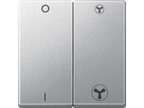 MERTEN SYSTEM M Klawisz Wyłącznika wentylatora aluminiowy MTN435060 SCHNEIDER ELECTRIC
