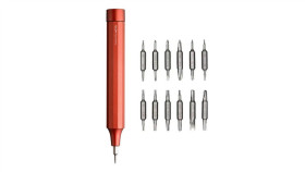 Wkrętak Precyzyjny Hoto Qwlsd004, 24 W 1 (Czerwony)