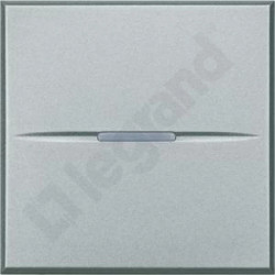 AX:ŁĄCZ.POJ.AUTO 2M AXIAL ALU AXOLUTE - Łącznik jednobiegunowy 10AX (zaciski automatyczne) 2 moduły AXIAL aluminium HC4001M2AN