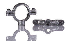 Kołnierz rury, galwanizowany, Żelazo, Georg Fischer