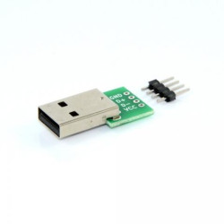 MODUŁ WTYK USB A DO PŁYTKI STYKOWEJ.