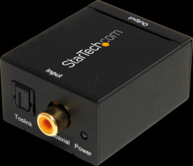 SPDIF2AA Digital Audio Converter, Coax Socket + Toslink Socket to RCA