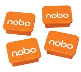 Magnes do tablic białych, Pomarańczowy, maks. ciężar: 54g