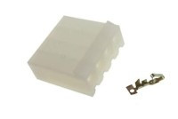 PC04-G/5 Złącze mocy, gniazdo na kabel - raster 3.96 - 4pin ( + terminale) - opakowanie 5 sztuk