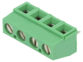 Złącza do płytek PCB,, kabel do płytki, 4 pozycje 282837-4