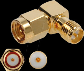 89955 Adapter SMA plug &gt; RP-SMA jack