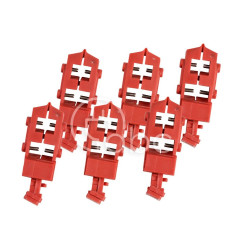 Blokada LOTO TagLock na wyłącznik zatrzaskowy (50 szt.), 148694