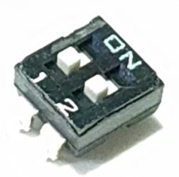 Przełącznik DIP i SIP 2-pozycyjny SPST SMD