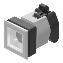 Element wykonawczy przycisku, Siłownik, do uzytku z: Urządzenia przełączające, Czarny, Chwilowy