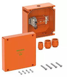 Skrzynka przyłączeniowa Spelsberg WKE 404 SL, IP66, (D x S x W) 200 x 110 x 200 mm, pomarańczowy, 1 szt.
