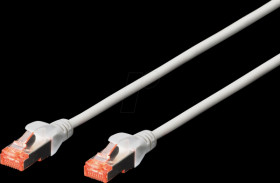 DK-1644-050 Cat.6 patch cable, S/FTP, gray, 5m