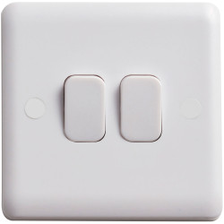 Deta Vimark VC1204 Light Switch 2-Gang 2-Way