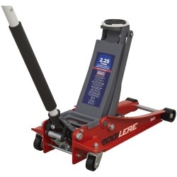 Sealey 2001LERE Trolley Jack 2.25tonne Low Entry Rocket Lift Red