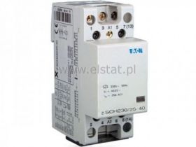 Stycznik cewka: 230V ( 4 styki NO ) 25A 9,5kW