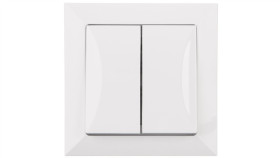 Opal Łącznik Podwójny Biały Wp-3 Op