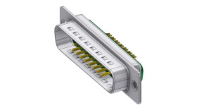 Złącze D-Sub 10-pinowe Męski Poziomy