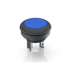 Podświetlany łącznik przyciskowy Chwilowy 1 NO średnica wycięcia 16.2mm Przewlekany RAFI