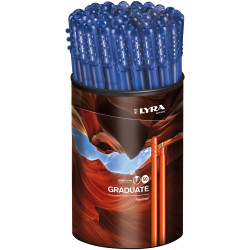Lyra L6773051 Lyr Graduate Fineliner Blue 50pcs Pot