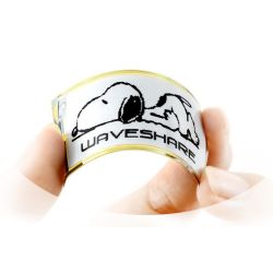 Raspberry Pi HAT z elastycznym wyświetlaczem e-Paper E-Ink 2,13" - Waveshare 15084