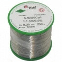 Cyna lutownicza Sn99,3Cu0,7 (1.1.3) 0,5mm 0,25kg
