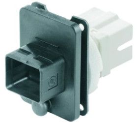 FO plug, SC, GOF/POF, multimode, ceramic, silver, 100007621