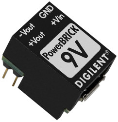 Przetwornica DC-DC, 2.2W, Uwe 4,5 → 5,5 V DC, Uwy ±9V dc, Iwy 130mA, Digilent