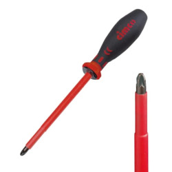 Śrubokręt Wkrętak Izolowany Krzyżakowy Pozidrive PZ2 8.80 x 100 mm 1000V