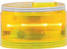 Moduł wieży sygnalizacyjnej, Lampa RS PRO Żółty 24 V AC/DC, 240 V AC, IP66