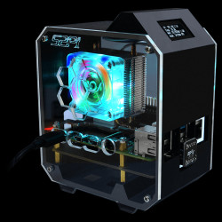 Mini Tower NAS Kit for Raspberry Pi 4 [Discontinued]