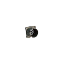 ITT Cannon 248-8521-000 Dummy Mount Shrouded Female Rear Panel