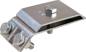 Złącze rynnowe do drutu odgromowego KM20