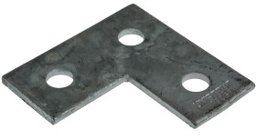Wspornik Stal L-kształtne 3 Hole, 14.3mm Holes, 88.9 x 88.9mm