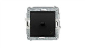 Icon Mechanizm Łącznika Zwierny Dzwonek W Stylu Amerykańskim Czarny Mat...