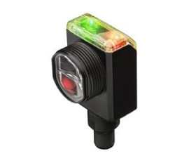 Czujniki fotoelektryczne Polaryzacja retrorefleksyjna w obudowie prostokątnej Allen Bradley Przekaźnik SPDT EM zakres