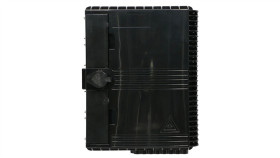 Puszka Światłowodowa 16 Spawów, Czarna Extralink Eva