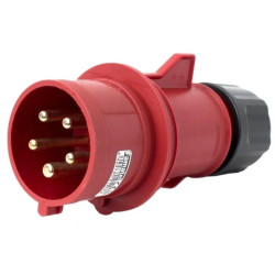 Wtyczka przenośna 32A 5P IP44 400V / 13303