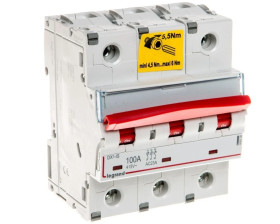 Rozłącznik modułowy 100A 3P 25kA FRX403 406538