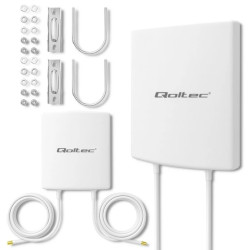 Qoltec Antena 5G LTE 14 dBi Zewnętrzna