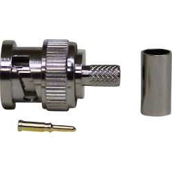 TruComponents 160742 BNC connector Plug, straight 50 Ω