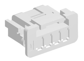 Obudowa złącza 4-pinowe -rzędowe raster: 2mm Molex Żeński Montaż na kablu DuraClik ISL Kątowa listwa zaciskowa