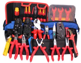 OPT ZNITD-5 Zestaw narzędzi izolowanych 1000V w torbie 36el.