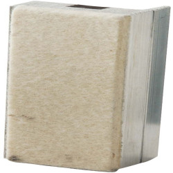 MORDACHE 125 MM FIBRE DE VERRE - JEU DE