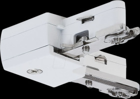 97649 URail L connector, 62x62 mm max. 1000 W, white