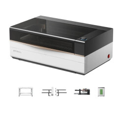 xTool P3 - wycinarka i grawerka laserowa CO2 80W - All-in-One Bundle