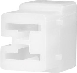 TE Connectivity Obudowa złącza pin żeńskiego na kabel FASTIN-FASTON Ilość pinów 3 180941 1 szt.