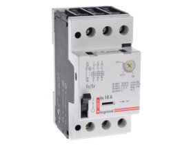 Wyłącznik silnikowy 3-fazowy 3P 6,3-10A 4kW M250 1Z/1R 606829 LEGRAND