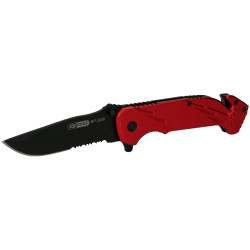 KS Tools 907.2220 Clasp Knife With Lock And Belt Cutter