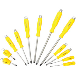 BlueSpot Tools 12058 Hex Drive Screwdriver Set,12 Piece