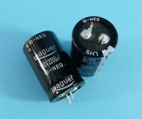 2200uF/100V SN 25x42 105° LEA ELKO